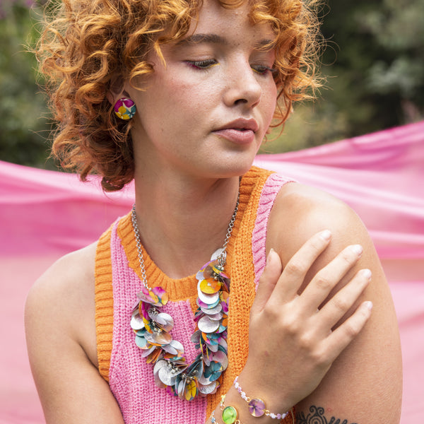 ALUMINUM FUSION NECKLACE - FC06P