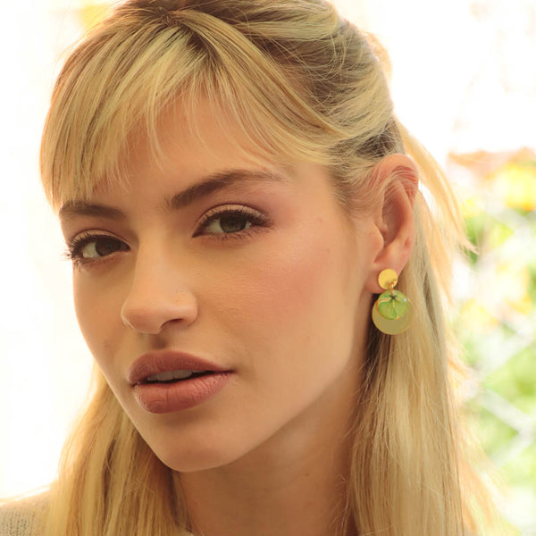 MINI ROUND EARRINGS - RA124D