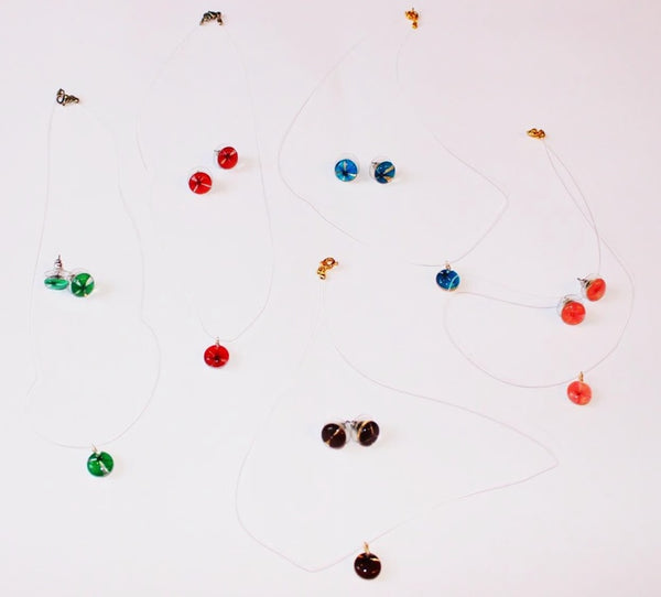 NECKLACE /STUD EARRING SET - RC86
