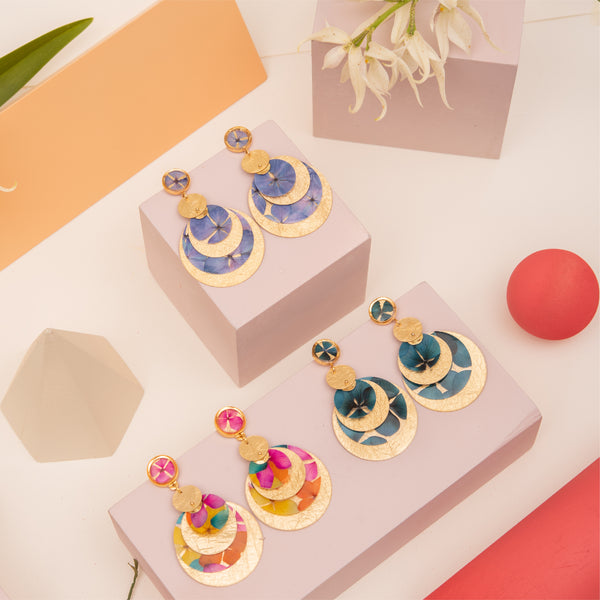 SHORT FUSION EARRINGS - FA145D